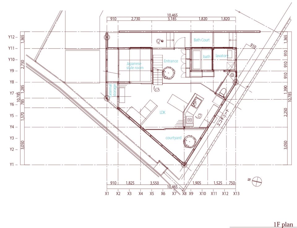 f1 plan seep out sai architectural design office