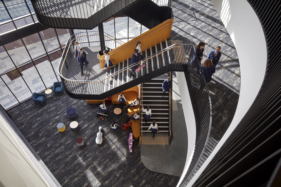 presbyterian ladies college performing arts centre by cox architecture