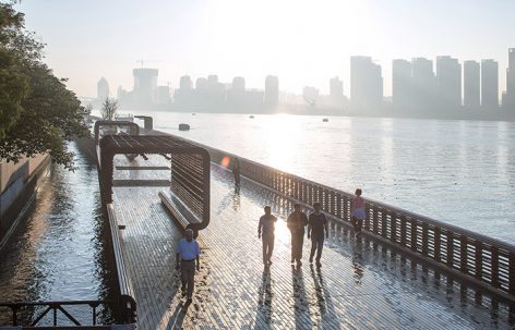 杨浦滨江公共空间示范段 / 同济原作设计工作室