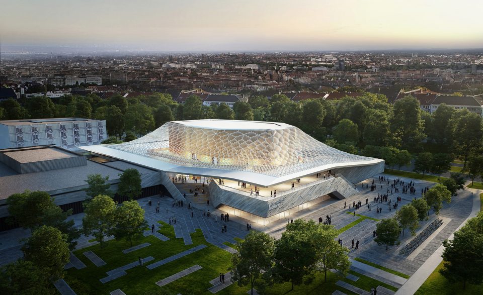 BARTBRATKE Matthijs la Roi Architects proposal for New Concert Hall Nuremberg