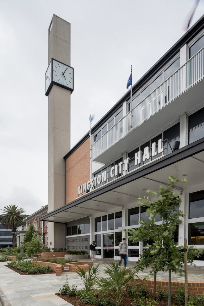 Kingston City Hall Urban Plaza by Nest Architects