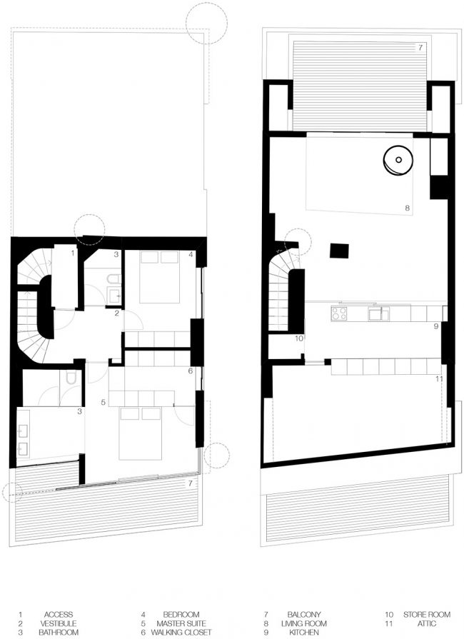 1970s Apartment Renovation Portugal by Paulo Fernandes Silva