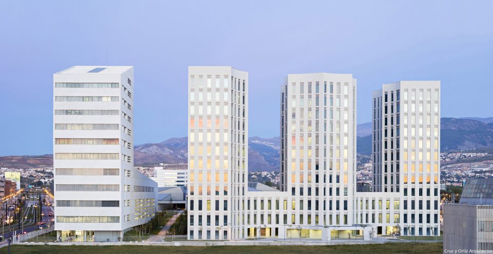 Faculty of Medicine at Campus of Health Sciences of UGR University Granada by Cruz y Ortiz Arquitectos