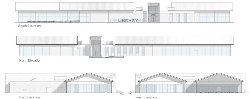The K.O. Lee Aberdeen Public Library Aberdeen SD USA by CO OP Architecture