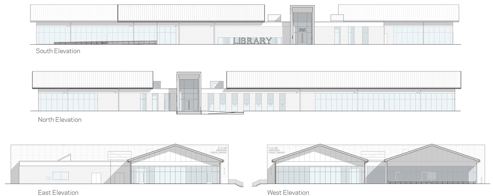 The K.O. Lee Aberdeen Public Library, Aberdeen, SD, USA by COOP