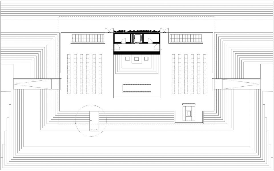 Outdoor Altar in the Prayer Area by Paula Santos Arquitectura