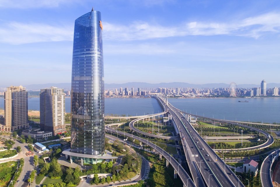 nanchang sinic center china by shanghai tianhua architecture planning engineering ltd