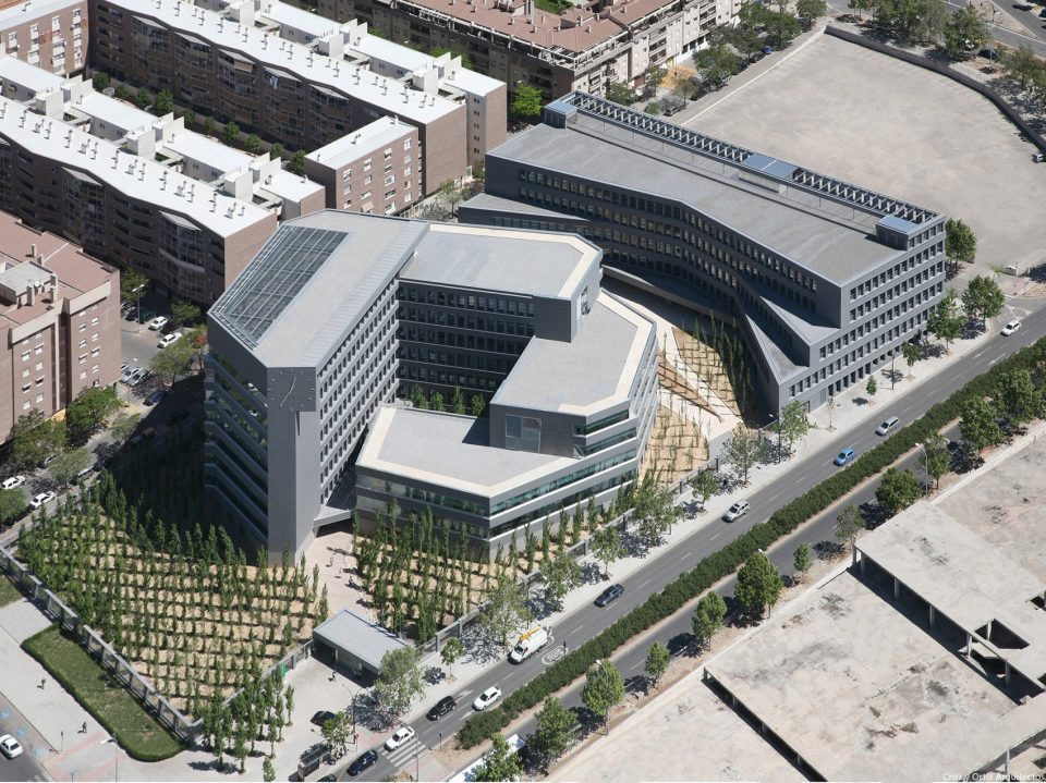 Administrative headquarters of the Andalusian Regional Government Granada Spain by Cruz y ortiz arquitectos