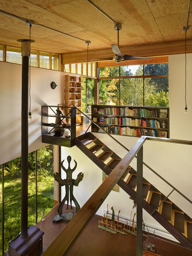 Scavenger Studio Puget Sound region Washington USA by Eerkes Architects
