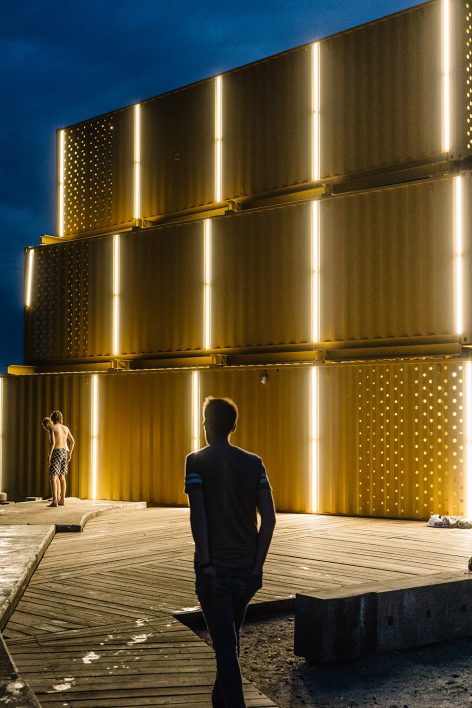 Water Sports Center Halsskov Denmark by Sweco Architects