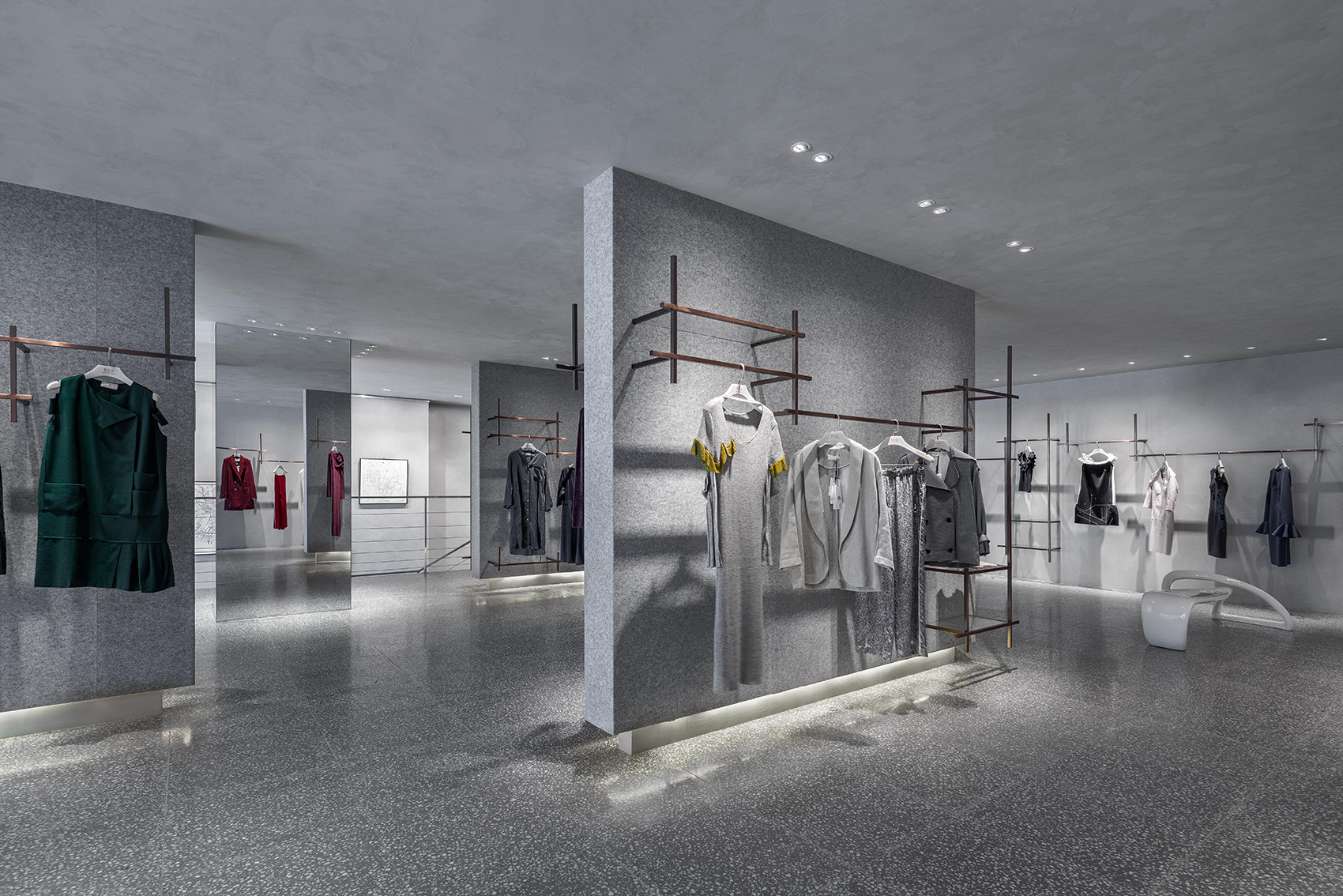 “31 Shades of Grey” Fashion Art Gallery by Circle Studio Shanghai 谷德设计网