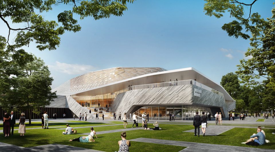 BARTBRATKE Matthijs la Roi Architects proposal for New Concert Hall Nuremberg