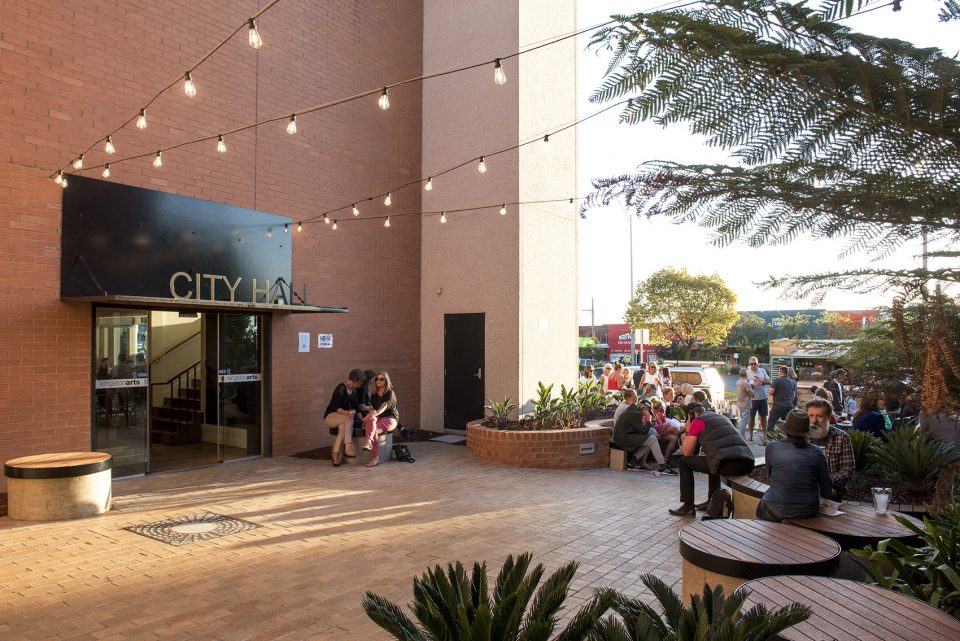 Kingston City Hall Urban Plaza by Nest Architects