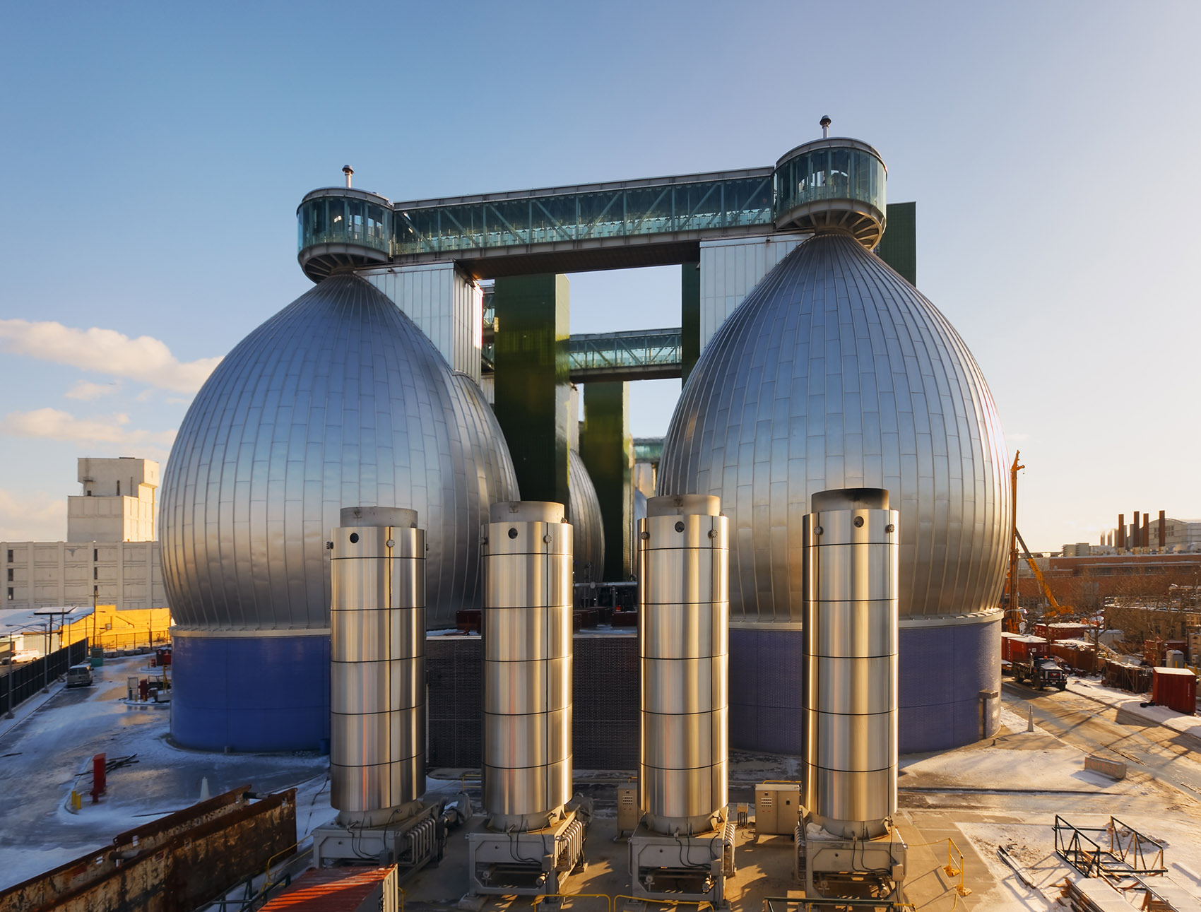 Newtown Creek Wastewater Treatment Plant, New York by Ennead Architects