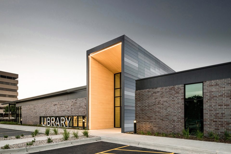 The K.O. Lee Aberdeen Public Library Aberdeen SD USA by CO OP Architecture