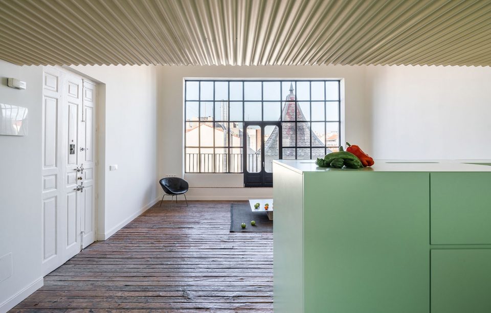 Penthouse H Madrid Spain by Langarita Navarro Arquitectos