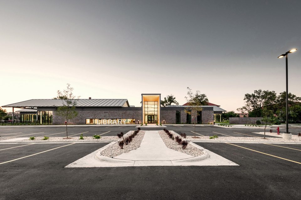 The K.O. Lee Aberdeen Public Library Aberdeen SD USA by CO OP Architecture
