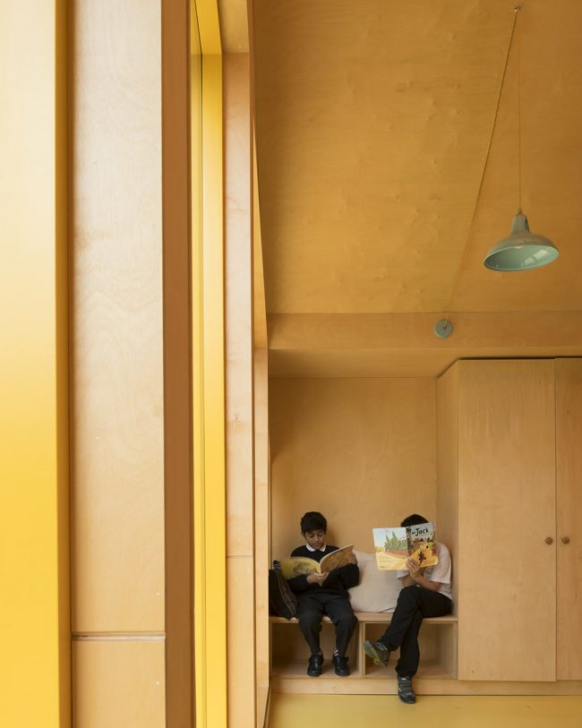 Woodland Classrooms Belvue School Northolt London UK by Studio Weave