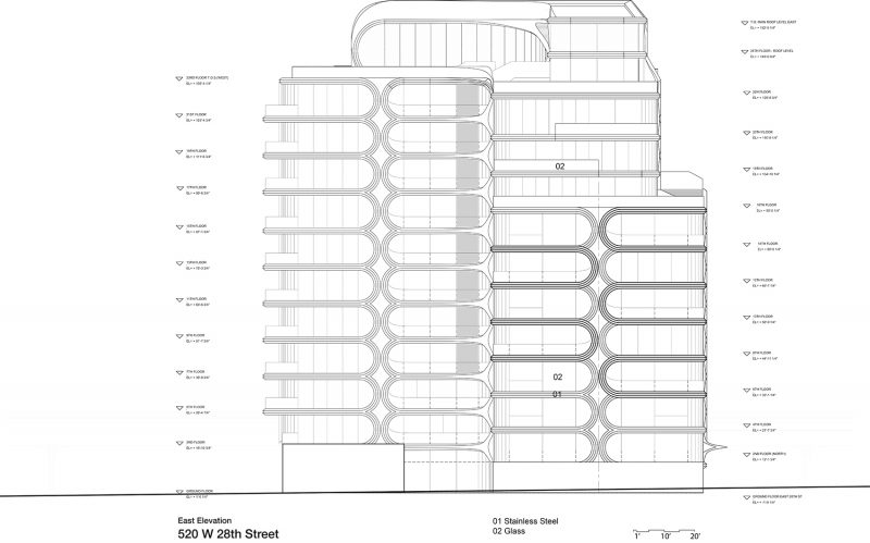 520 West 28th by Zaha Hadid Architects