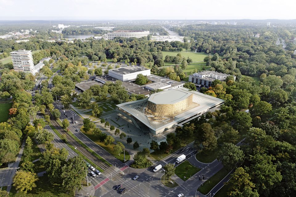 BARTBRATKE Matthijs la Roi Architects proposal for New Concert Hall Nuremberg