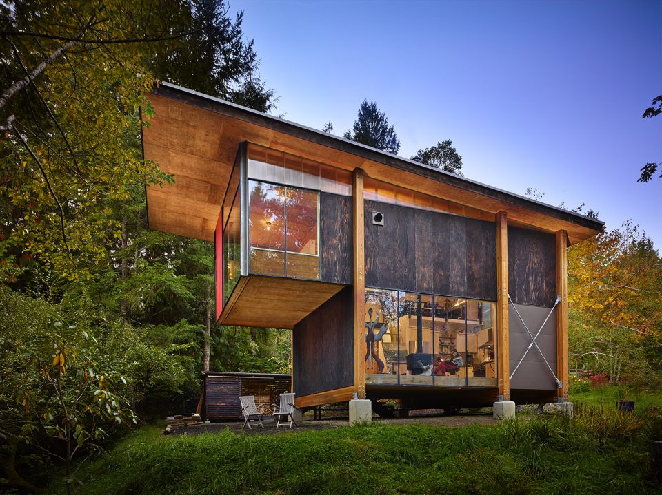 Scavenger Studio Puget Sound region Washington USA by Eerkes Architects