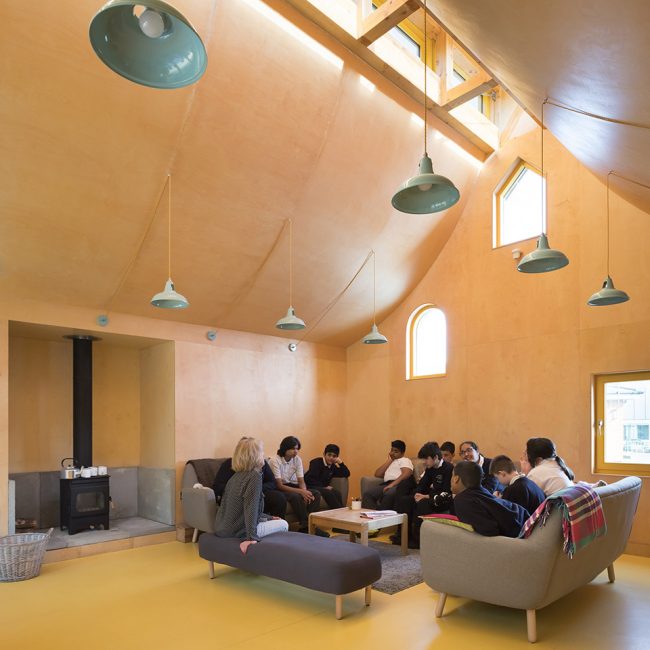 Woodland Classrooms Belvue School Northolt London UK by Studio Weave