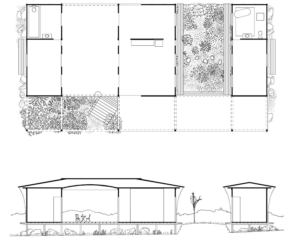 House with a Guest Room by Andrew Power