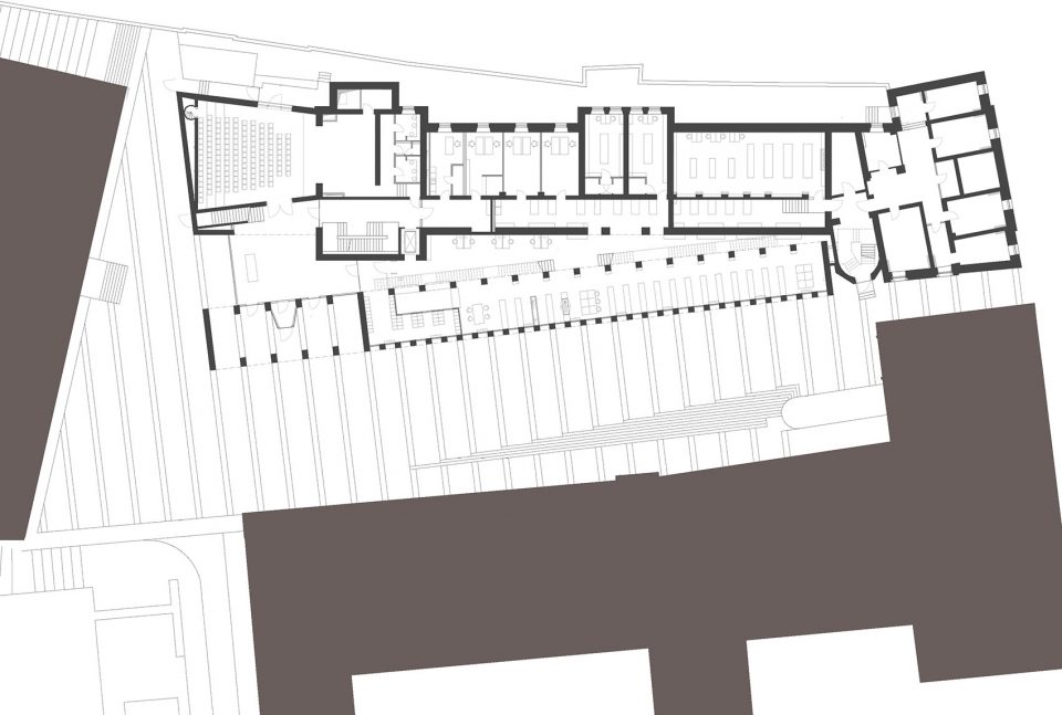 Philosophical Seminar at the Cathedral Square Muenster France by PETER BOHM ARCHITEKTEN