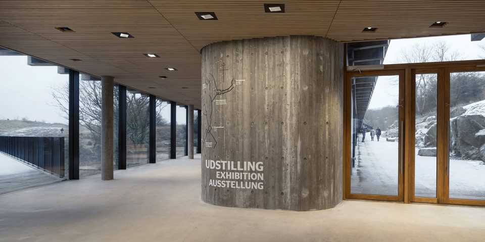 New Visitor Centre at Hammershus Castle Ruin by Arkitema Architects