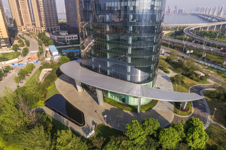 nanchang sinic center china by shanghai tianhua architecture planning engineering ltd