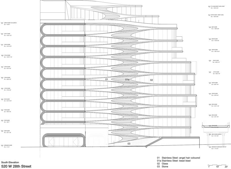 520 West 28th by Zaha Hadid Architects