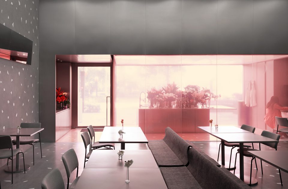 NOUS Floral Restaurant China by 0321 studio