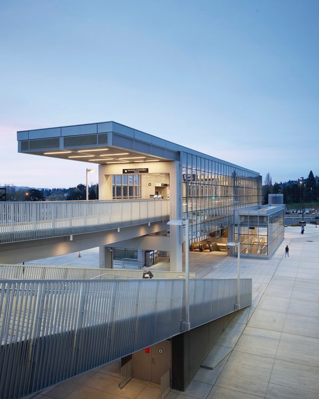 Sound Transit University of Washington Station by LMN Architects
