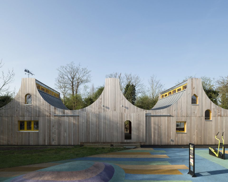 Woodland Classrooms Belvue School Northolt London UK by Studio Weave