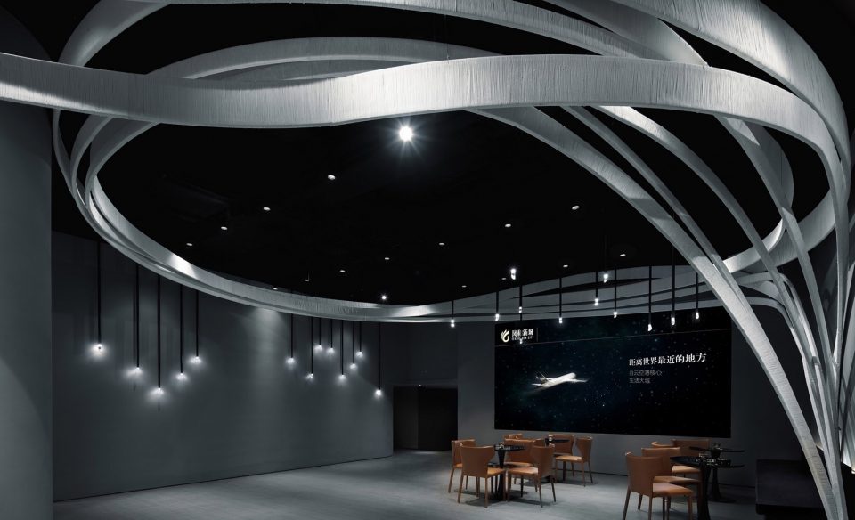 Feng He New Town Sales Center by CC DESIGN