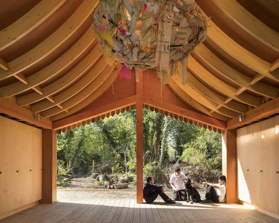 Woodland Classrooms Belvue School Northolt London UK by Studio Weave