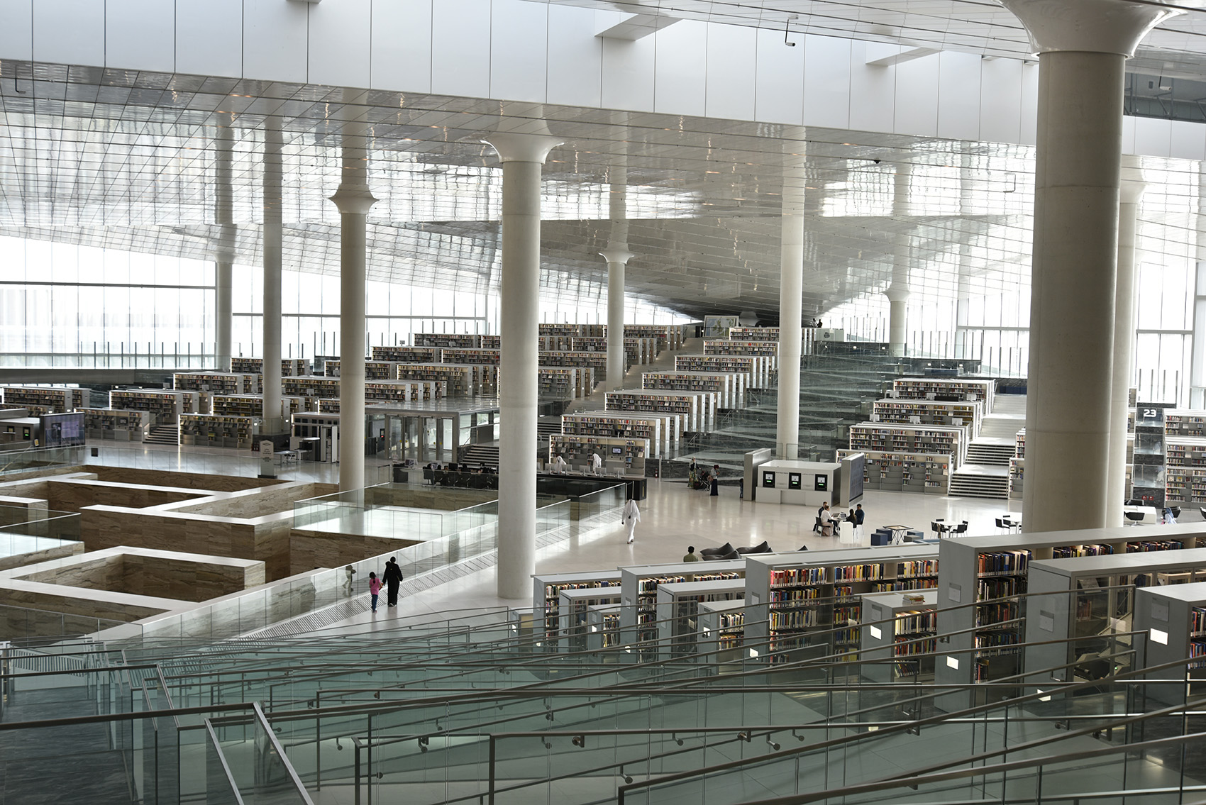 Qatar National Library, Doha By OMA - 谷德设计网