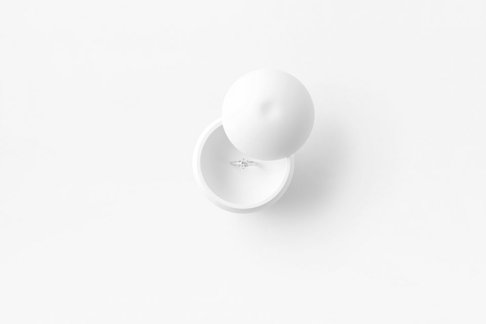 Seven Sliding Cases for Blanc Bijou by nendo