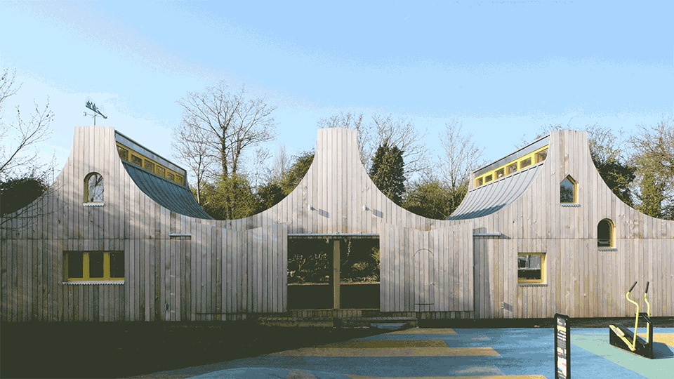Woodland Classrooms Belvue School Northolt London UK by Studio Weave