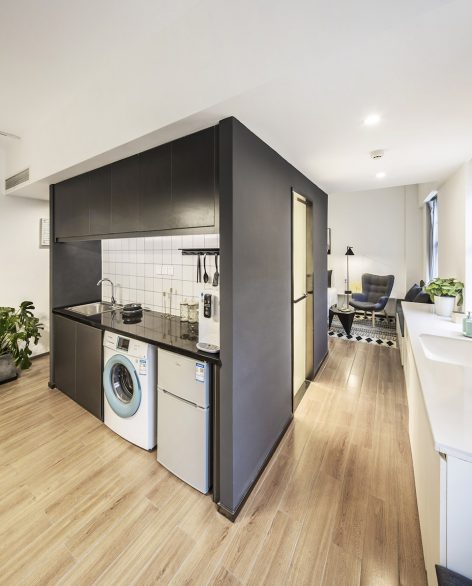 Chengdu Tianfu Community Youth Apartment by MAT Office