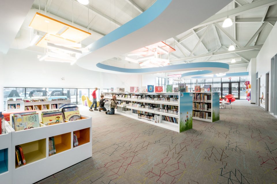 The K.O. Lee Aberdeen Public Library Aberdeen SD USA by CO OP Architecture