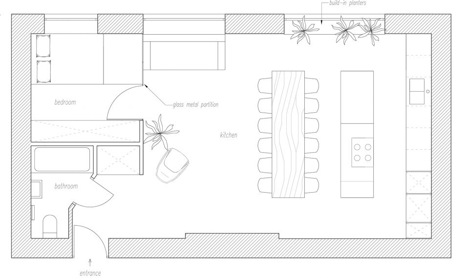 Apartment for Mickey Rotten by Maria Schoen