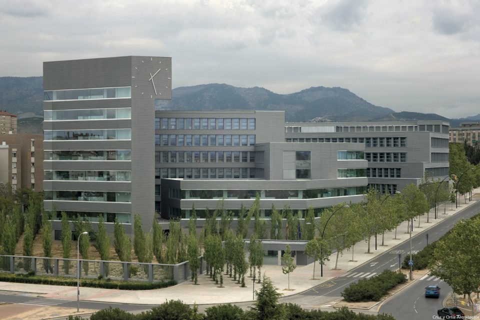 Administrative headquarters of the Andalusian Regional Government Granada Spain by Cruz y ortiz arquitectos