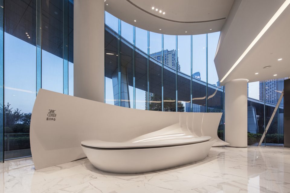 nanchang sinic center china by shanghai tianhua architecture planning engineering ltd