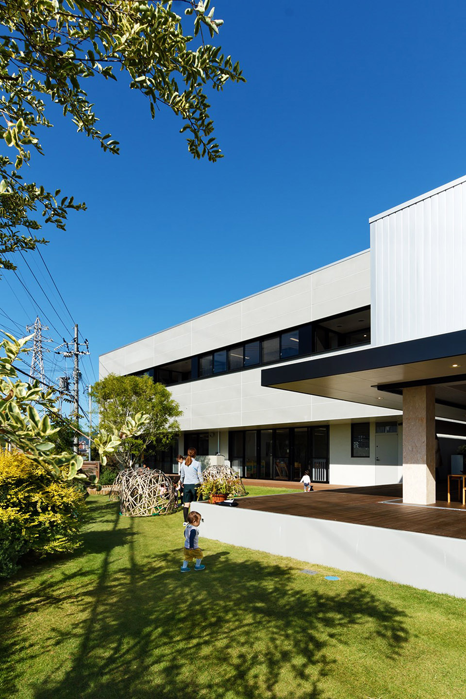 nfb托儿所,日本奈良 / hibinosekkei   youji no shiro