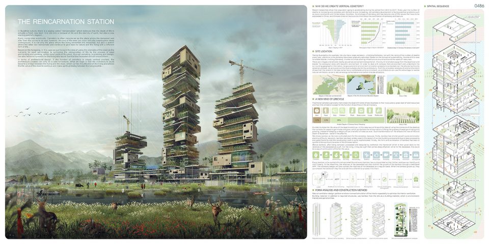 THE REINCARNATION STATION 2018 eVolo Skyscraper Competition Honorable Mention