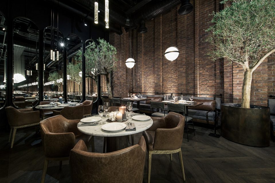 CATCH fish restaurant Kiev Uraine by YoDezeen Studio