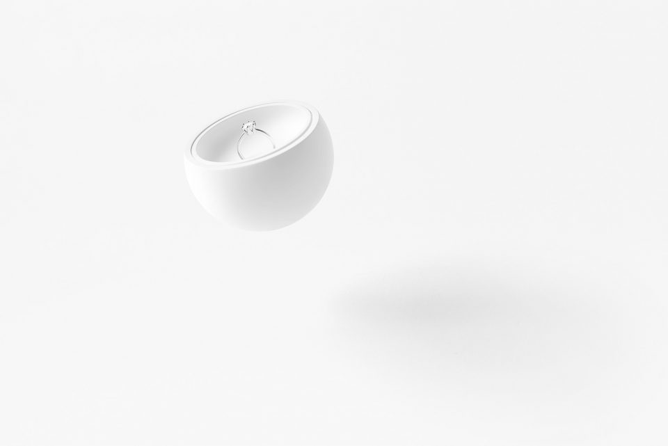 Seven Sliding Cases for Blanc Bijou by nendo