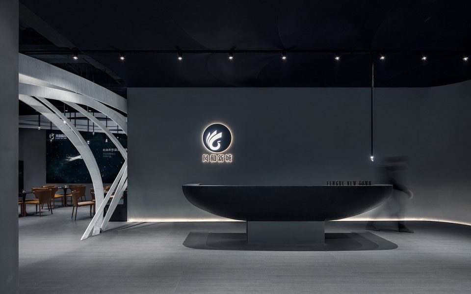 Feng He New Town Sales Center by CC DESIGN