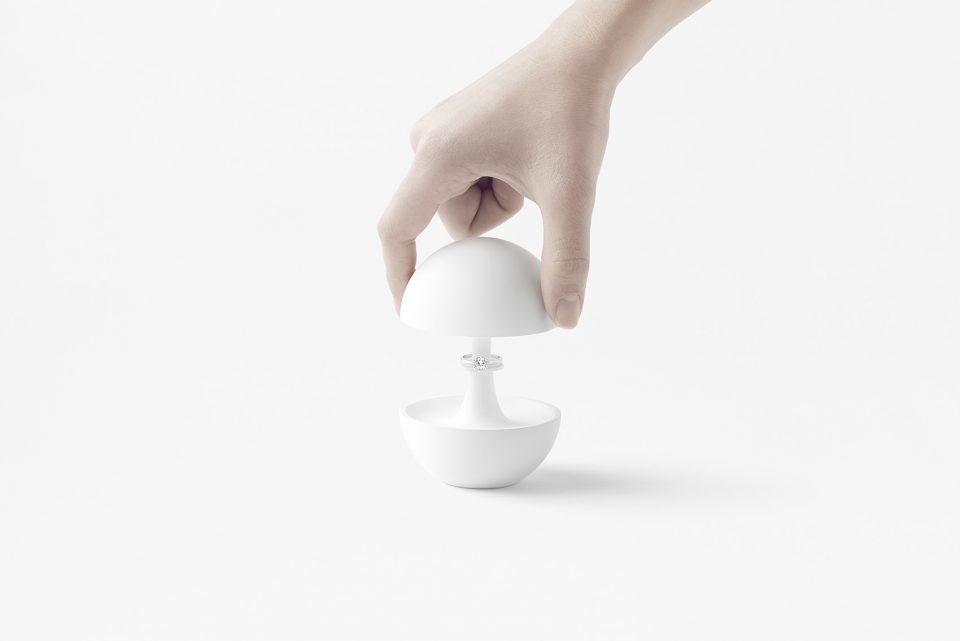 Seven Sliding Cases for Blanc Bijou by nendo